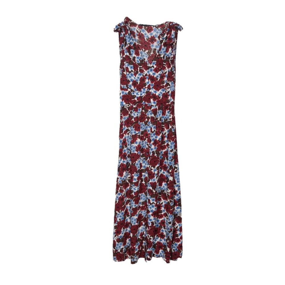 Zara Floral Maxi Print with Shoulder Ties Size XS